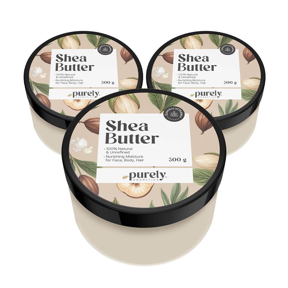 100% Unrefined shea butter.