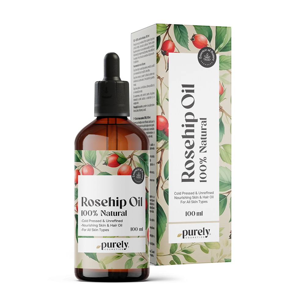 100% Rosehip Oil, 100 ml