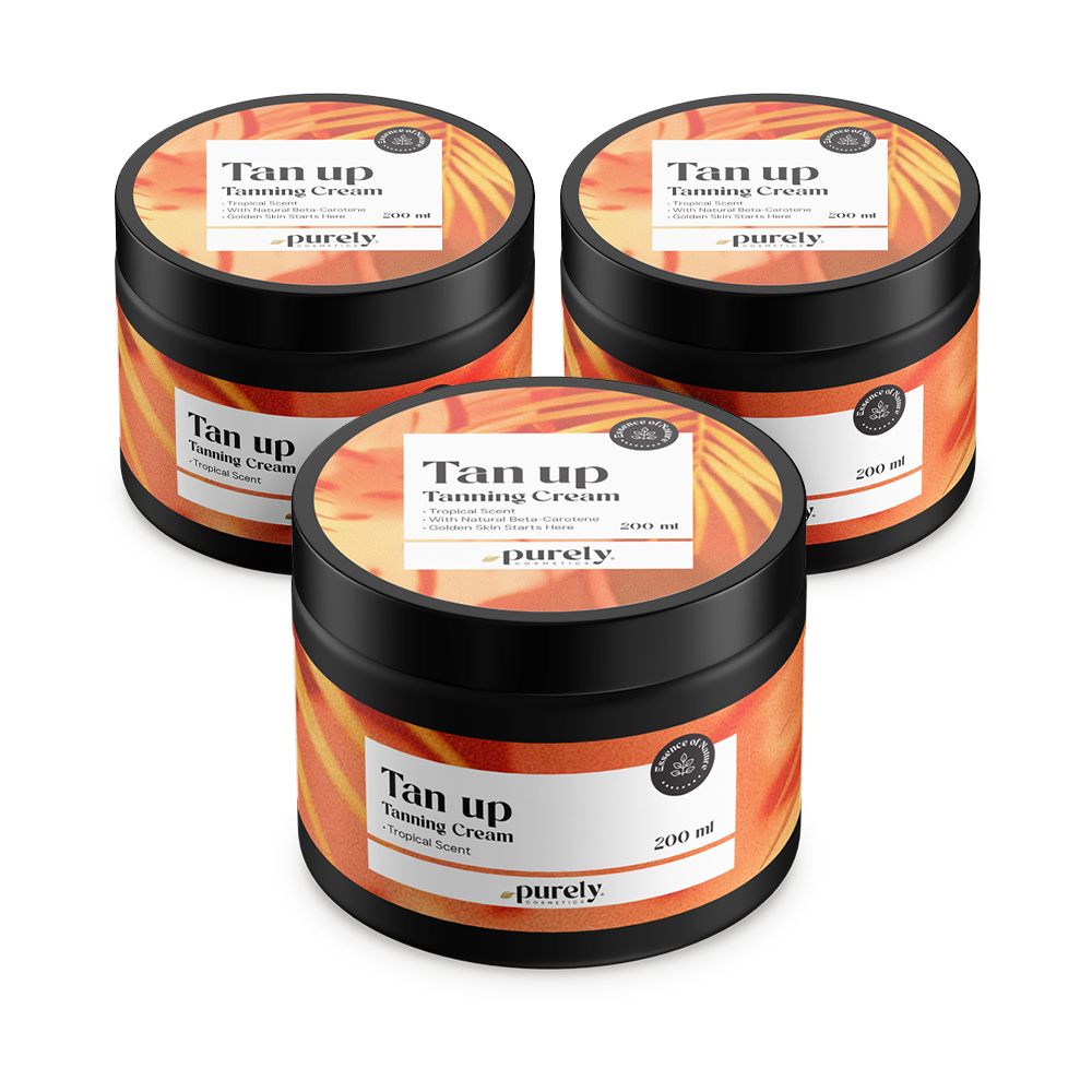 3x Tan up Tanning Cream – Tropic, total 600 ml