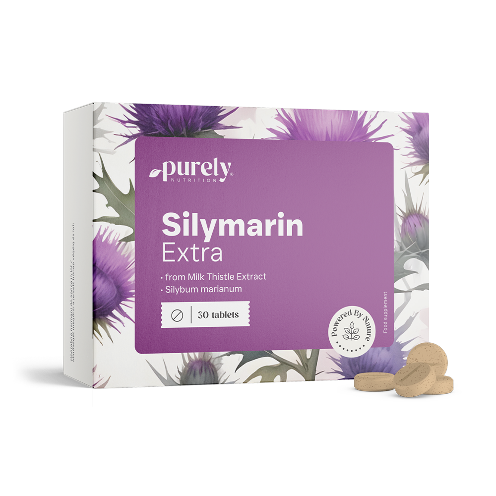 Silimarin Extra - extract of milk thistle.