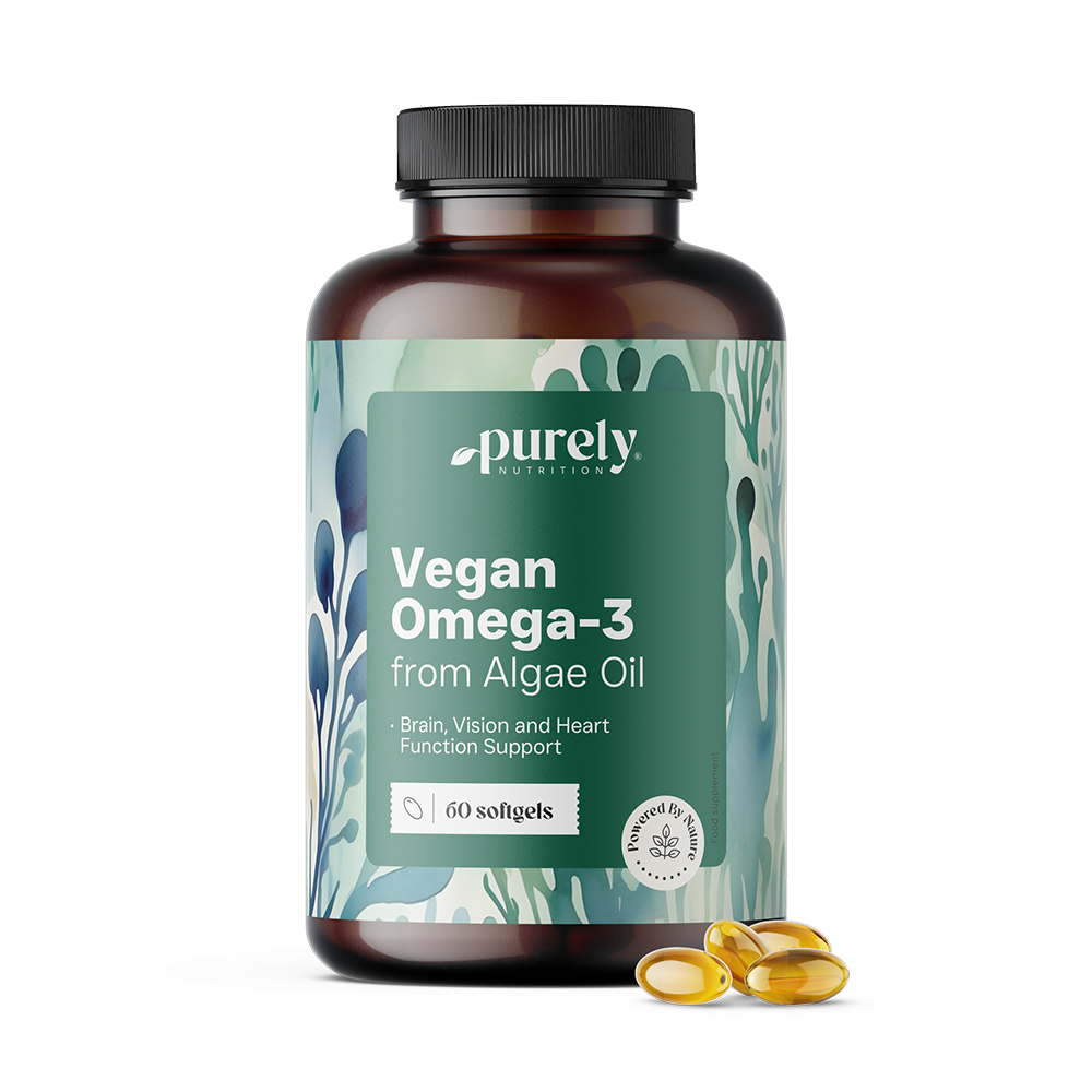 Vegan omega-3 from algae.