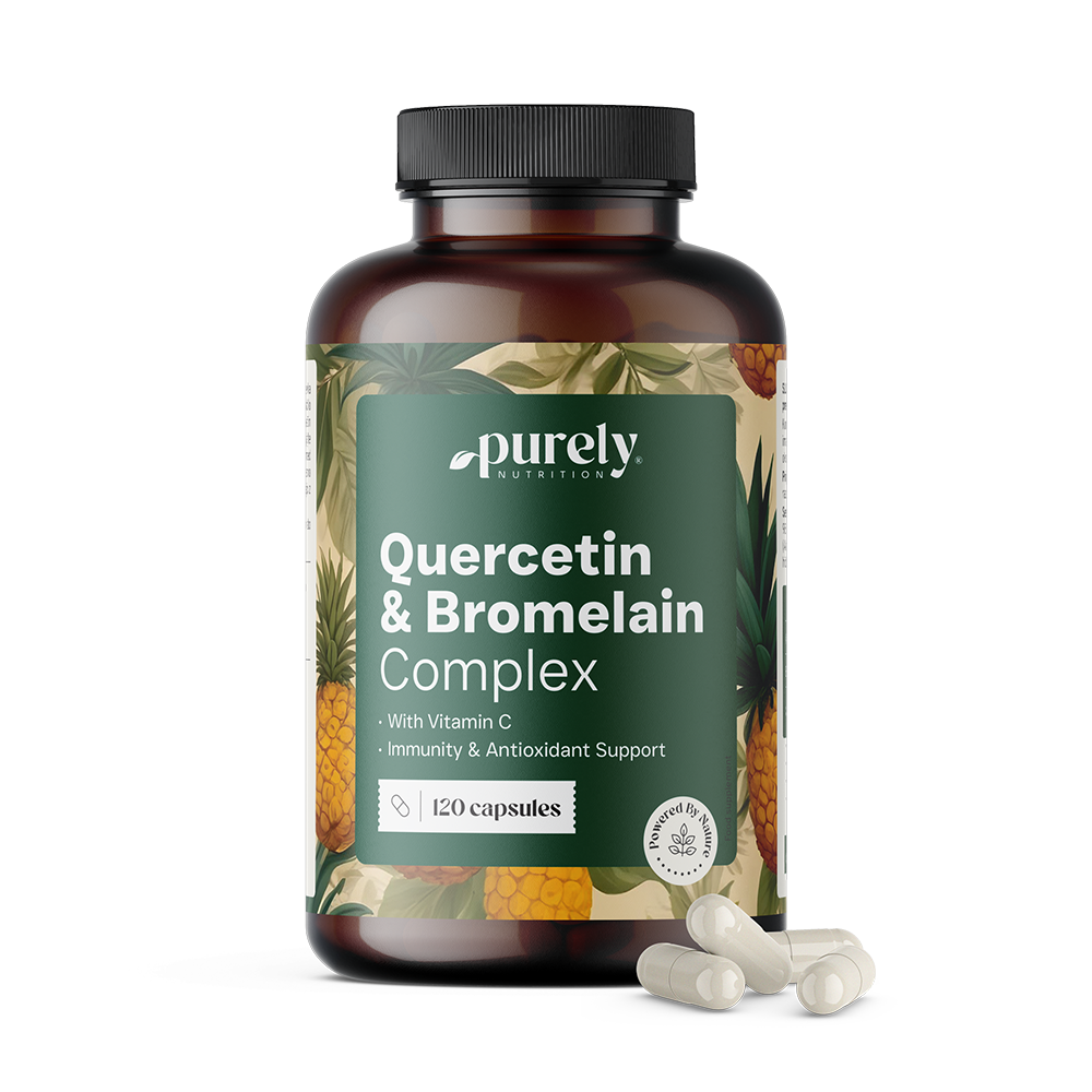 Quercetin and Bromelain – Immune System Support Complex, 120 capsules