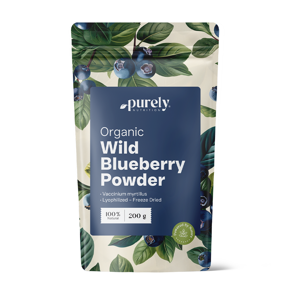 Organic Bilberry Powder, 200 g
