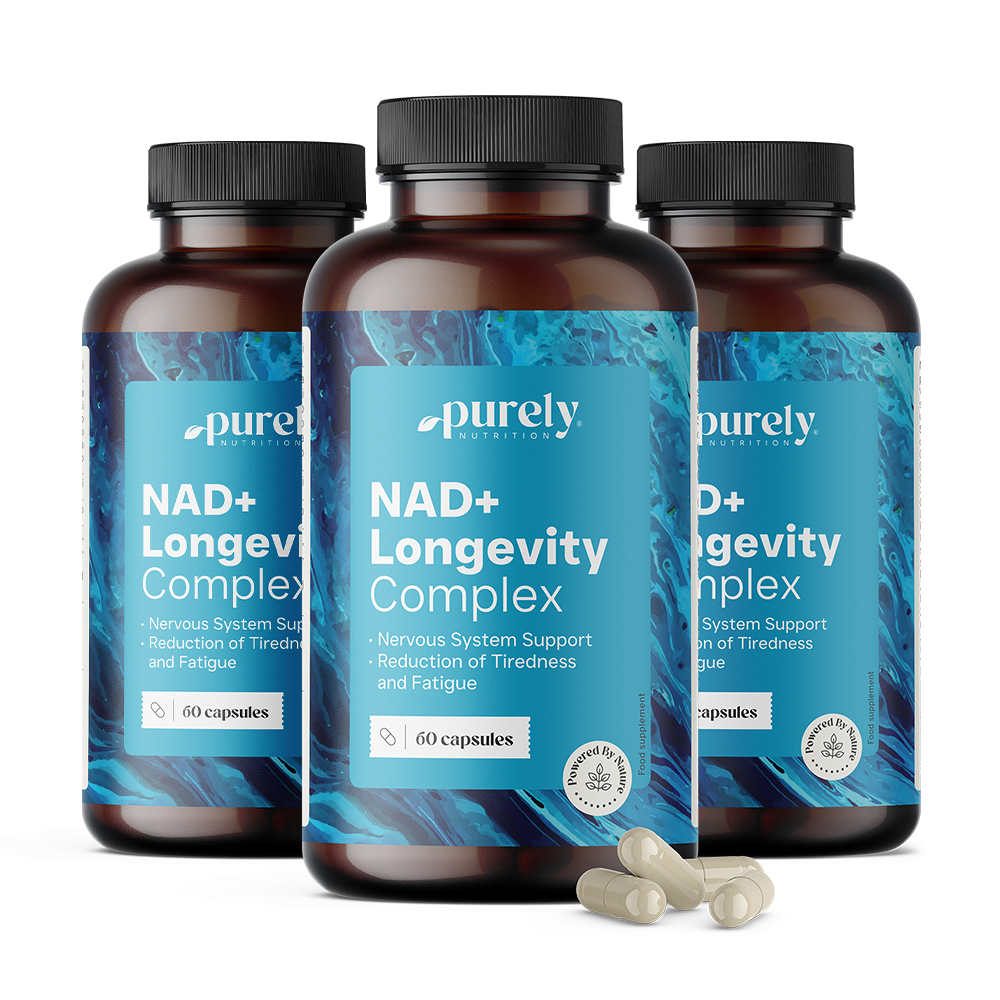 3x NAD+ Longevity Complex, total 180 capsules