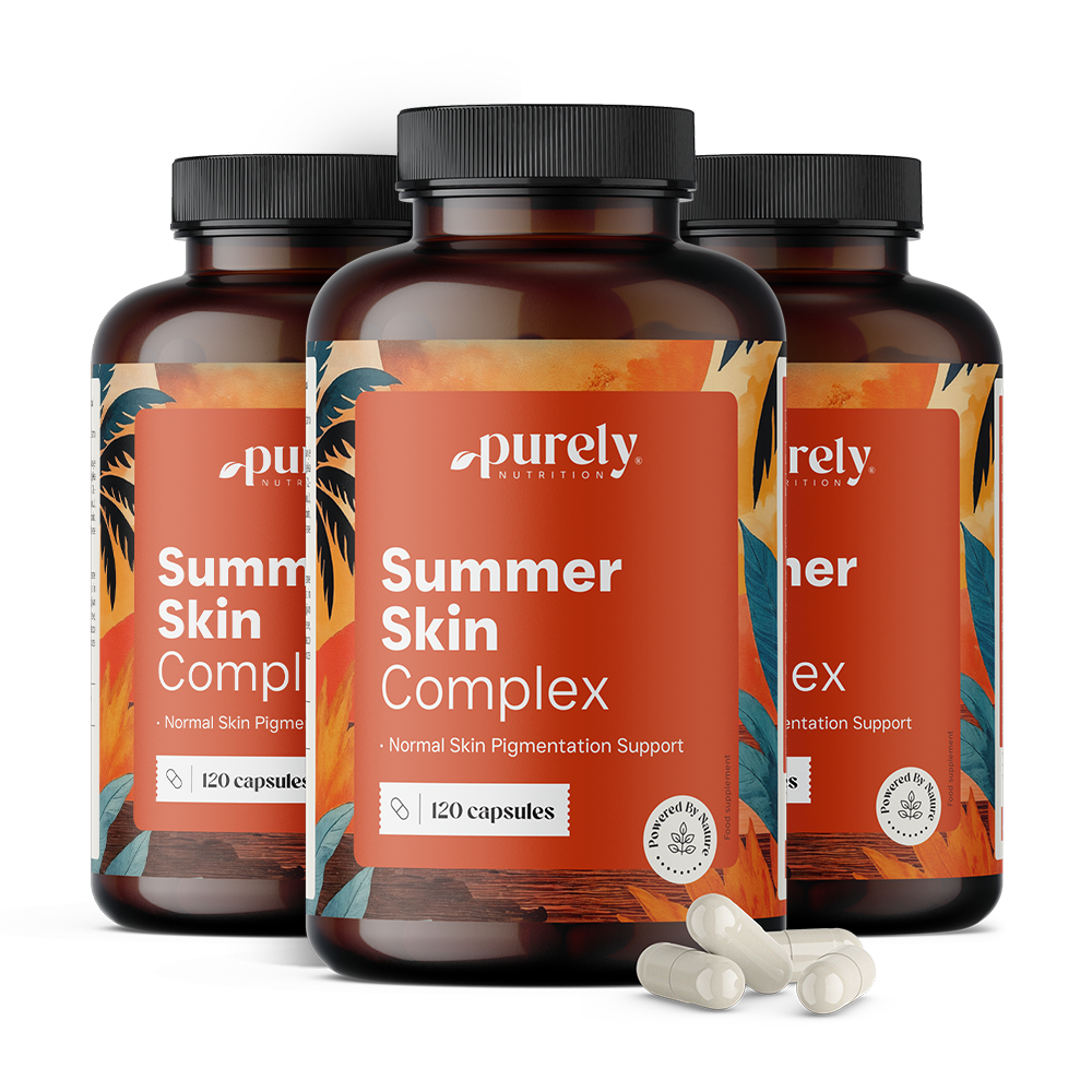 3x Summer Skin Complex – 10-ingredient Formula, total 360 capsules